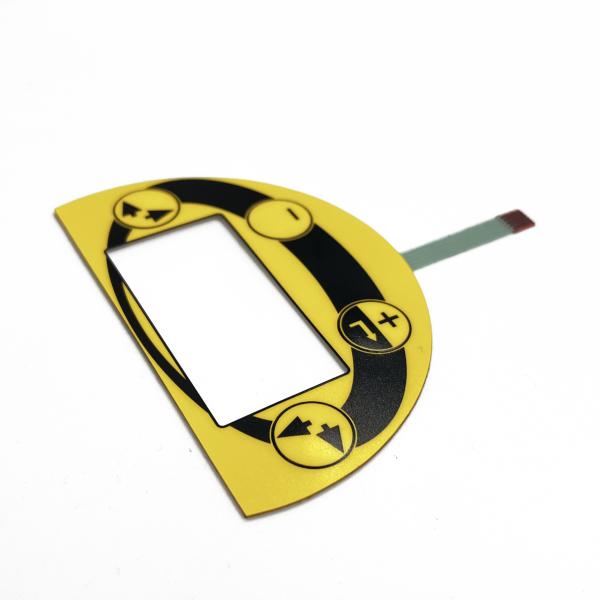 Durable PET Membrane Switch Panel For Industrial Equipment With Customizable Size And Thickness