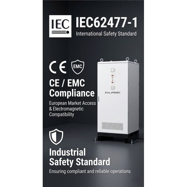 Liquid-cooled Lithium-ion Battery Industrial & Commercial Energy Storage System 125kW 261kWh BESS Hithium 314Ah