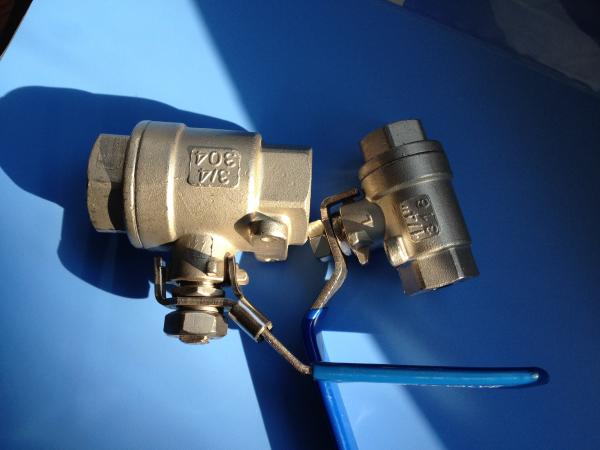 4'' 1000WOG 2PC Stainless Steel Ball Valves , Female Threaded End Hand Operated Ball Valve
