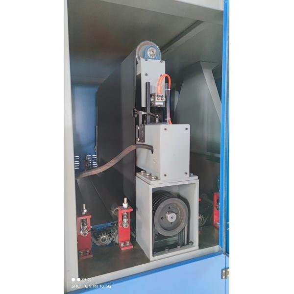 3.9ton Metal Wide Belt Sander For Polishing / Finishing / Slag Removal