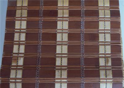 Beautiful Pattern Bamboo Roman Blinds , Moth Proof Bamboo Roller Window Shades