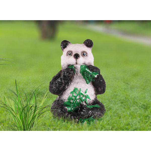 LED panda lights resin waterproof landscape lamp translucent animal outdoor park lawn lamp