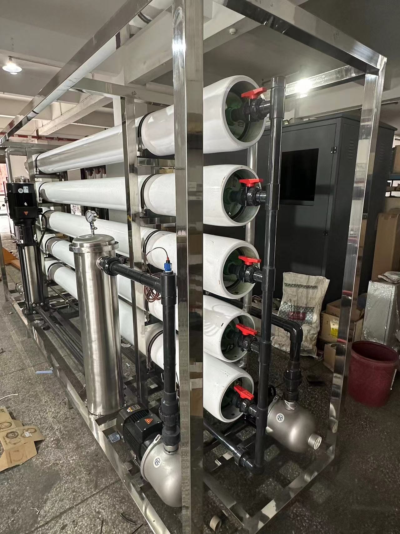 150-300 ПСИ Давление ОР система соленой воды с управлением Siemens S7 PLC