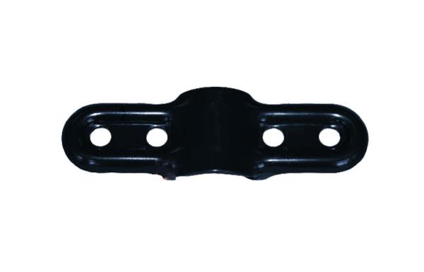 Black Coated Metal Pipe Joint For FIFO Racking System , 2.5mm Thickness SPCC Steel