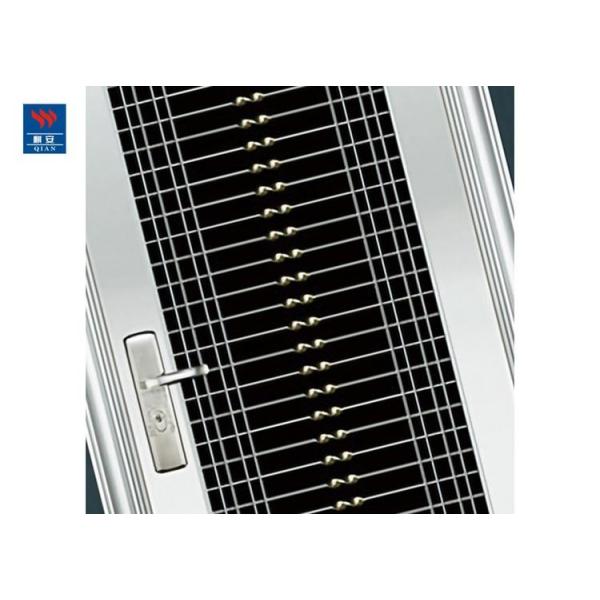 Парадный вход двери входа безопасности нержавеющей стали дизайнов 304 жилой