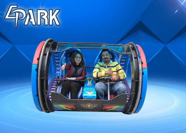 Remote Controlled Intelligent Walking Ride On Car / Rolling Ride Happy Car 3s In Playground And Amusement Center