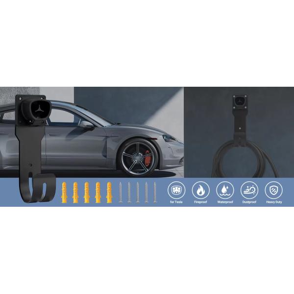 Организатор зарядного кабеля Tesla Зарядное устройство Tesla с слотом для зарядки