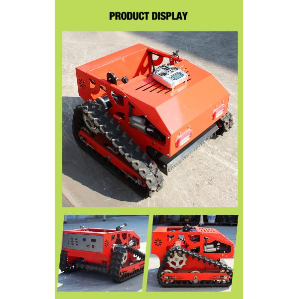 Free Shipping Mini CE EURO 5 EPA Compact Gasoline Remote Control Lawn Mower for Sale