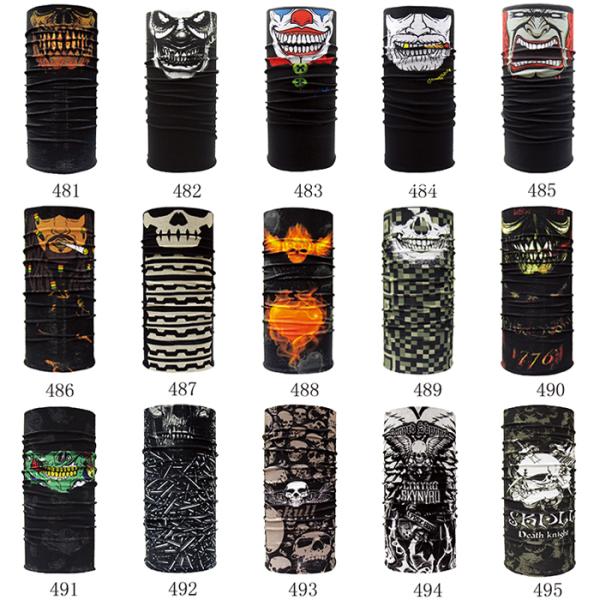 Unisex Hot Transfer Foil 100 Polyester Bandana