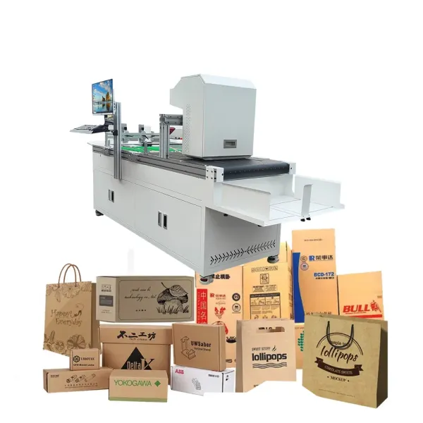 Automation Single Pass Inject Printer for Carton Box Cardboard Paper Bag Cup