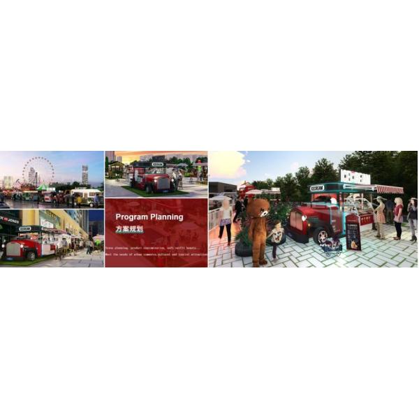 Electric Mobile Food Cart Trailer Hot Dog Vending Cart Ice Cream Push Cart