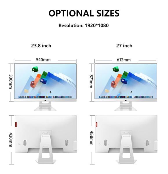 Intel Core i7 All-in-One PC 24 Inch Touchscreen Business Desktop