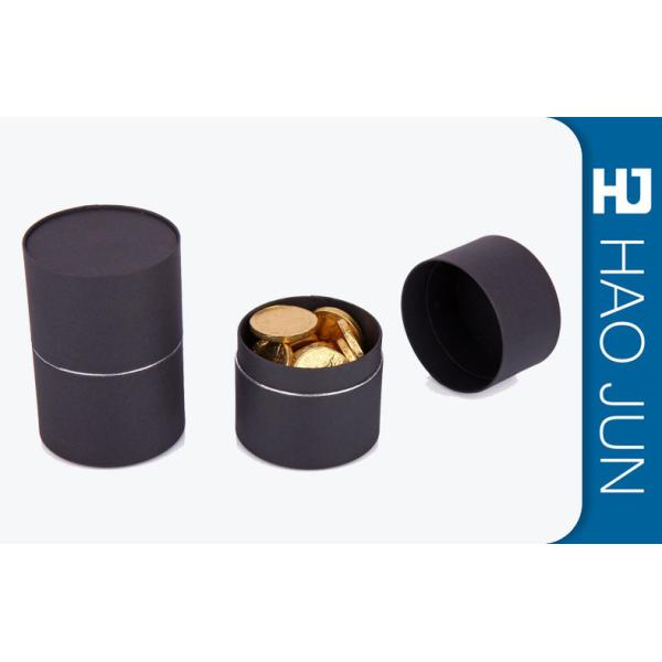 Handmade Cardboard Cylinder Tubes For Chocolate , Matt Lamination Surface