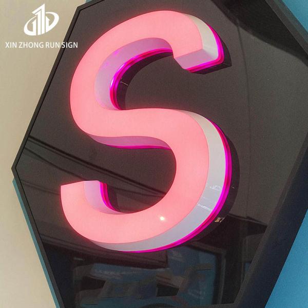 Wholesale Customizedm Led Luminous Building Signs Coffee Shop 3d Channel Letters Sign