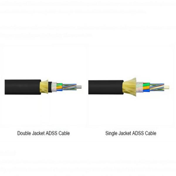48 Core ADSS Fiber Optic Cable All Dielectric Self Supporting Cable