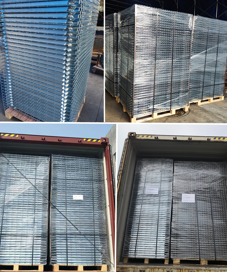 500-2500kg Loading Capacity Steel Wire Deck Panels for Industrial Storage Solutions