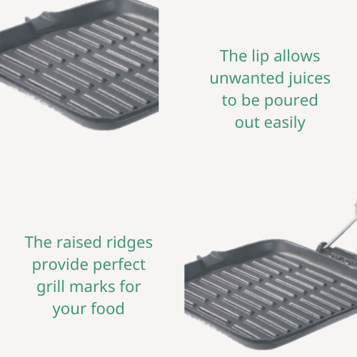 Квадратный гриль литого железа Griddle Pre закаленный плоский гриль Skillet утюга со складывая ручкой
