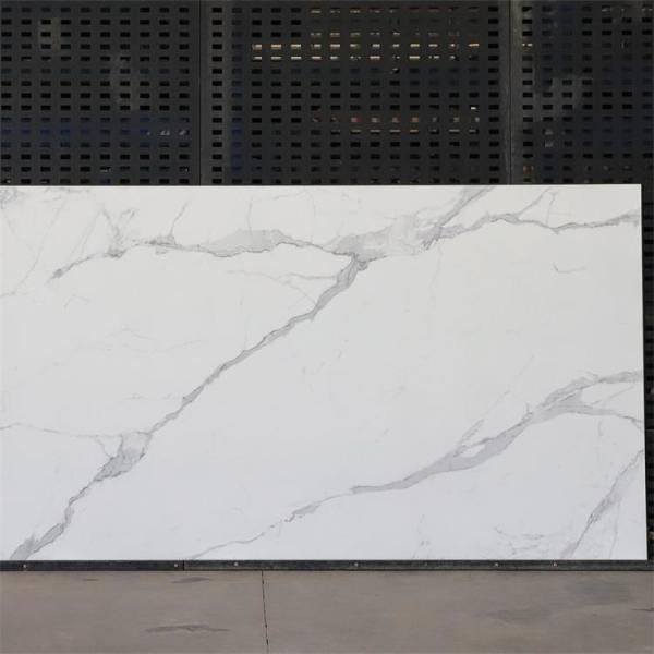 3200x1600mm Polished Glazed Porcelain Sintered Stone Slab Tile For Bedroom Wall Decoration