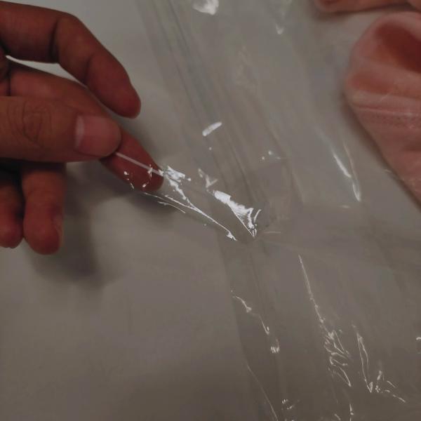Vestuário ecológico Sacos de plástico reciclados