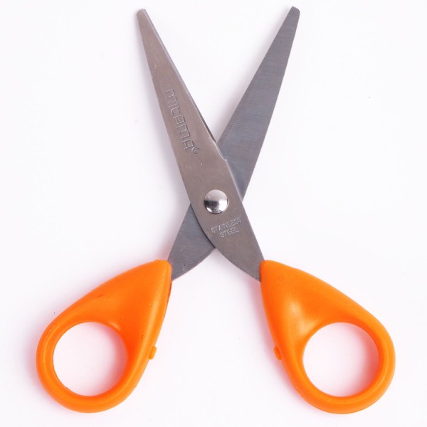 Wholesale reliable quality multi-colored OEM 5 inch student office scissors
