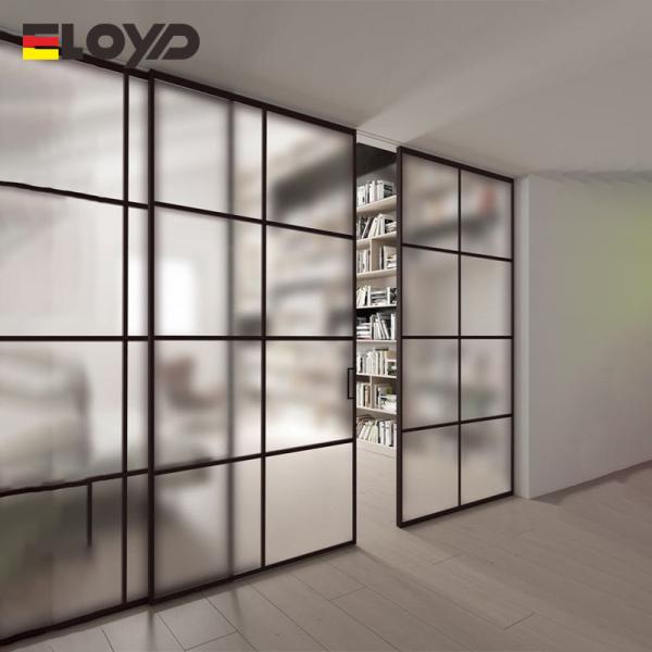 Design minimalista Exterior Portas de vidro duplo Fabricante Alumínio Patio deslizante Portas de vidro Patio térmico