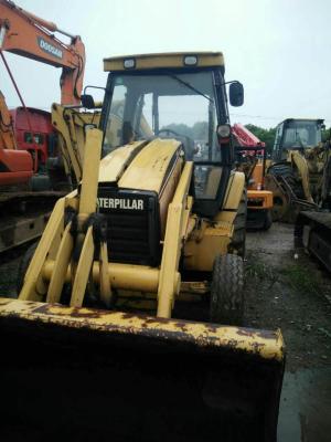 2010 usa Used  front end loader heavy machinery CAT backhoe loader 416 420e yellow skid steer loader