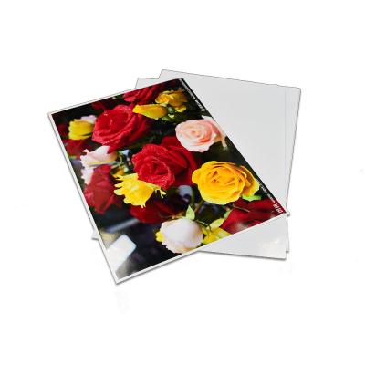 Papel lustroso tomado partido de 300gsm A4 dobro impermeável