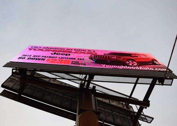 10mm Exterior High Definition led display board Full Color Waterproof for Advertising