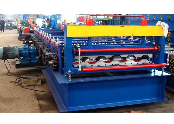 Galvanized Steel Container Roof Board Roll Forming Equipment 1.5-2.5mm 20 Rollers