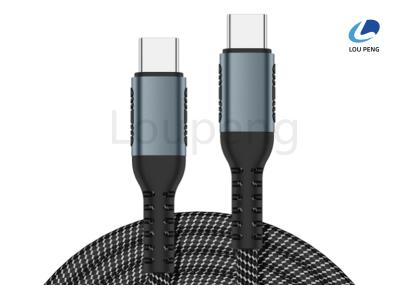 000 Bend Lifespan USB Type-C Charging Cable With Aluminum Alloy Connector Material Offering and Durable Charging Solutions