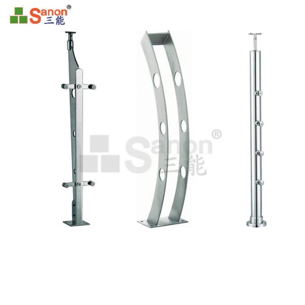 Водоустойчивые антиржавейные Хорошо конструированные балюстрады и поручень нержавеющей стали