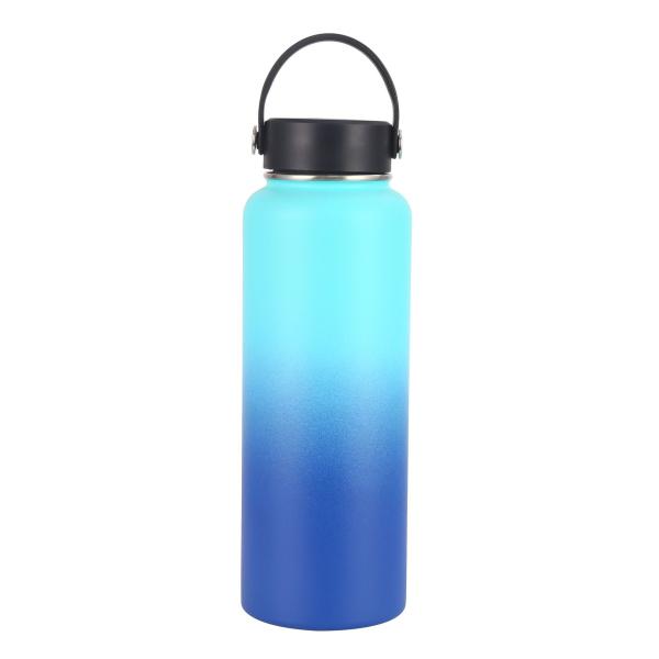 OEM Double Wall Sport Stainless Steel Water Bottle With Straw 350/550/750/960/1200/1800ML Lightweight Insulated Water Bottle For Hiking Stay Hydrated All Day