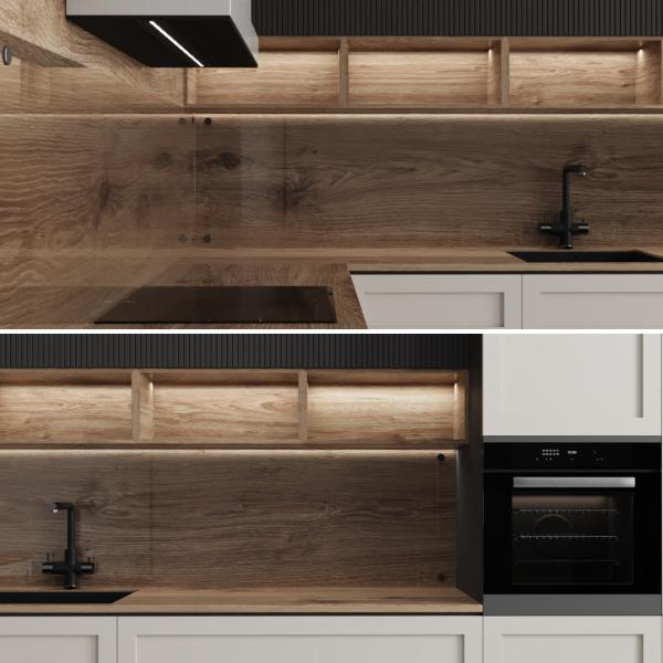 Ready To Assemble European Minimalist Small Kitchen Cabinets Custom Wooden Kitchen Cabinets For Apartment