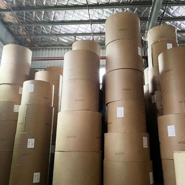 High Quality Kraft PE Paper Brown Coated Cup Paper For Coffee Cup Soup Bowl Beverage