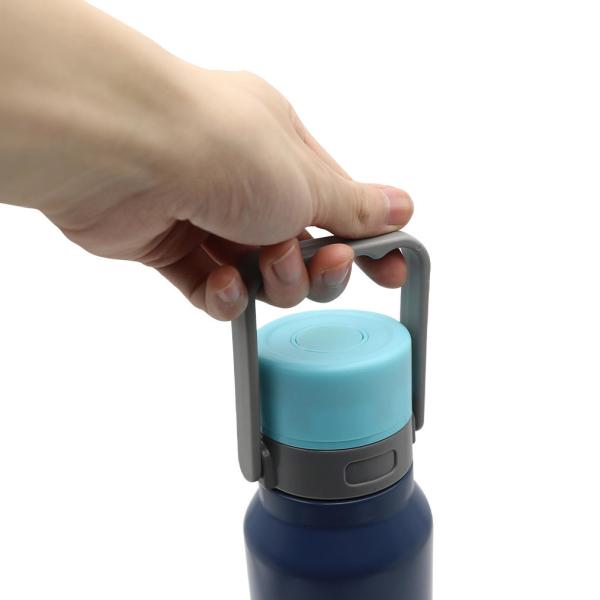 600ml 800ml 1000ml Pressing Type Stainless Steel Vacuum Water Bottle Anti Corrosion Coating