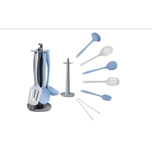 7-Pieces Premium Kitchen Silicone kitchen Utensils Set Heat Resistant