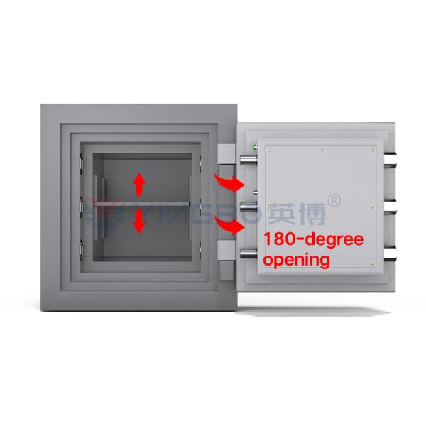 Security Dual Alarm Fireproof Safe Box With Classic Intelligent Panel Design YB/FH-42