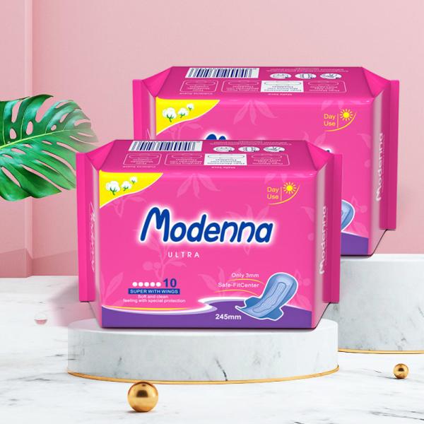 Надушенный хлопок устранимые 245mm салфеток санитарных пусковых площадок пользы аниона ежедневный 290mm 340mm