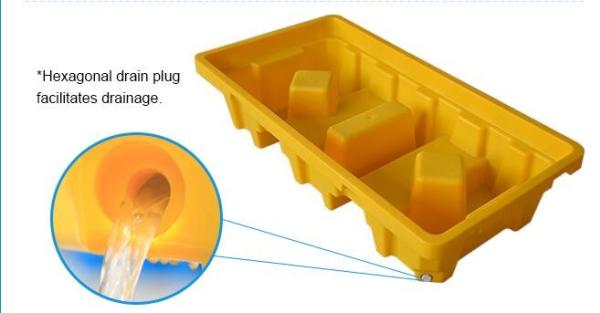 Light weight one time plastic pallets for transport and storage, Heavy duty cross bottom plastic pallet with 6 runners
