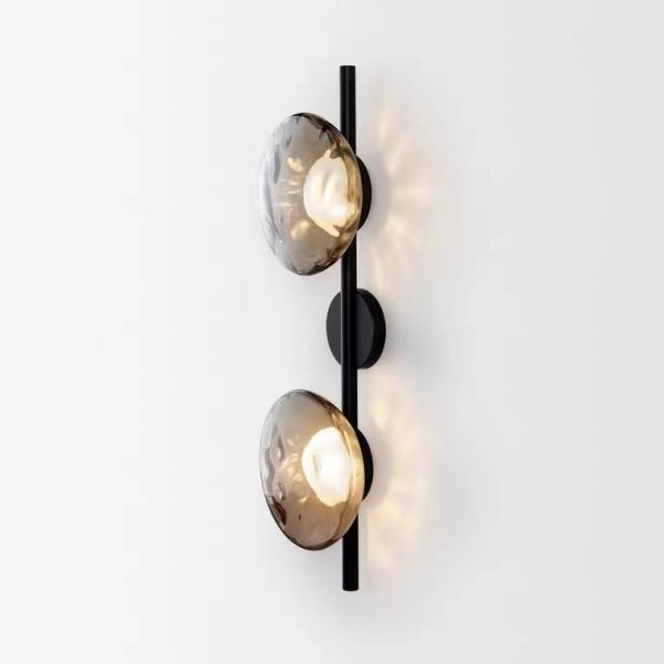 Modern Bedroom Creative decorative Lighting Copper Led Wall Lamp