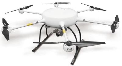 120min Max Load 8kg Multi Rotor UAV Long120 Light Rain Resistance Six Axis Drone