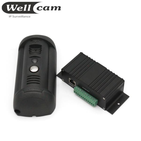 Вандала распознавания лиц дверного звонока глоточка 1.3MP телефон двери видео- устойчивый видео-