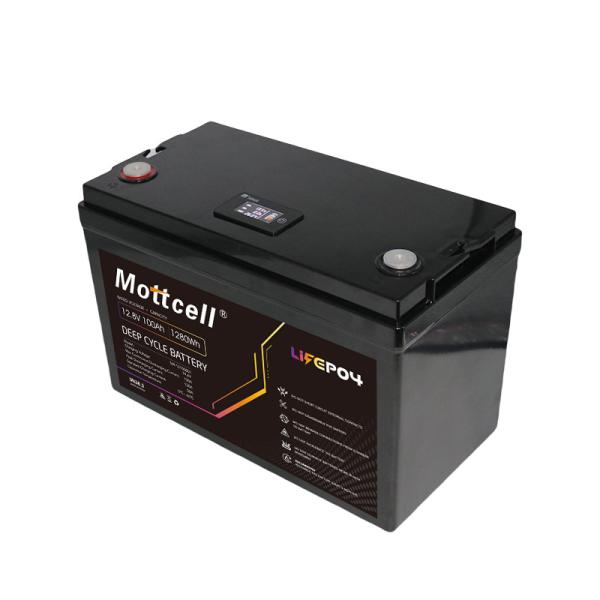 3000-5000 Ciclos 100Ah Lifepo4 M8 12V Bateria recarregável para necessidades industriais