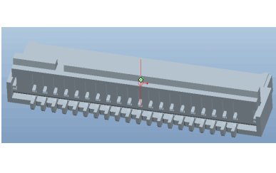 SMT FPC To Board Connector 0,5 мм Протяженность FPC Zif Connector 1,0 мм Высота