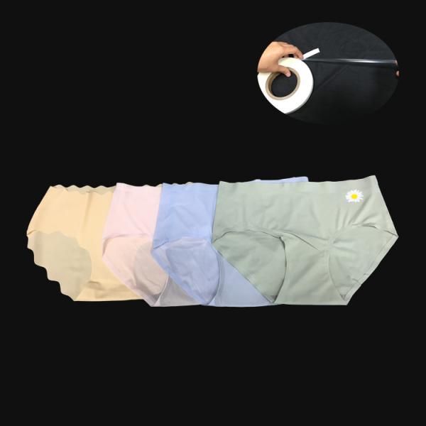 Adhesive Fabric Hot Melt Seam Tape 0.05mm 0.20mm Good Elasticity With Release Paper