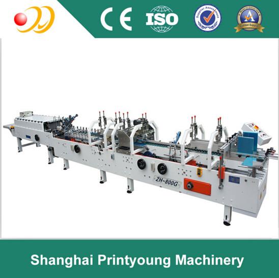 Crash Lock Bottom Folder Gluer Machine With Remote Control Airplanes 0-220m / min