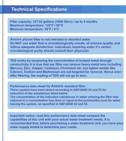 ионы температуры кувшина 5~50℃ очистителя воды тома 4Л отрицательные достигают 1500пкс В008