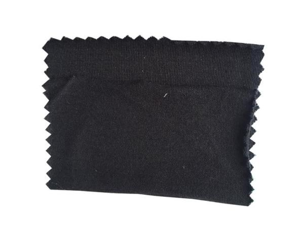 ESD Knitting Cotton Anti Static Fabric For Polo Shirt T Shirt Black Blue Red