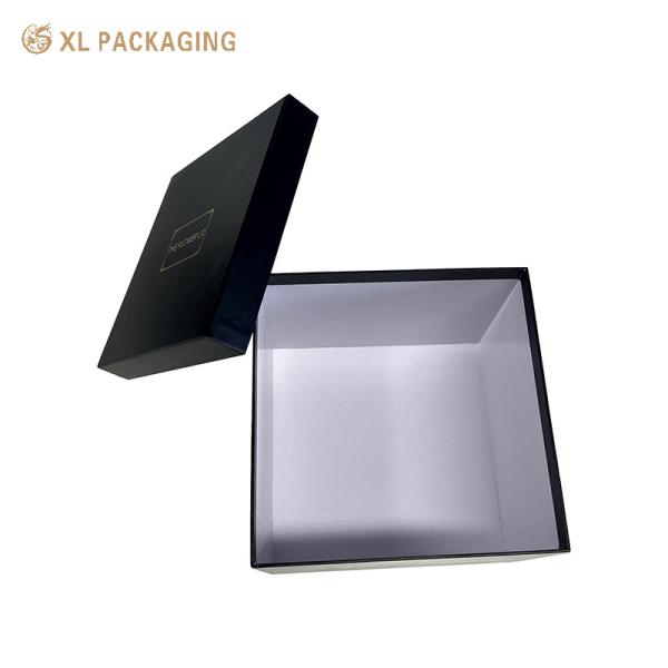 Оптовая продажа Дешевый Большой объем Черный картон Бумажная коробка Цветочная подарочная упаковка