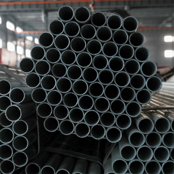 Z80 Galvanized Steel Pipe Tube Round Shape 12m 6.4m 6m Length